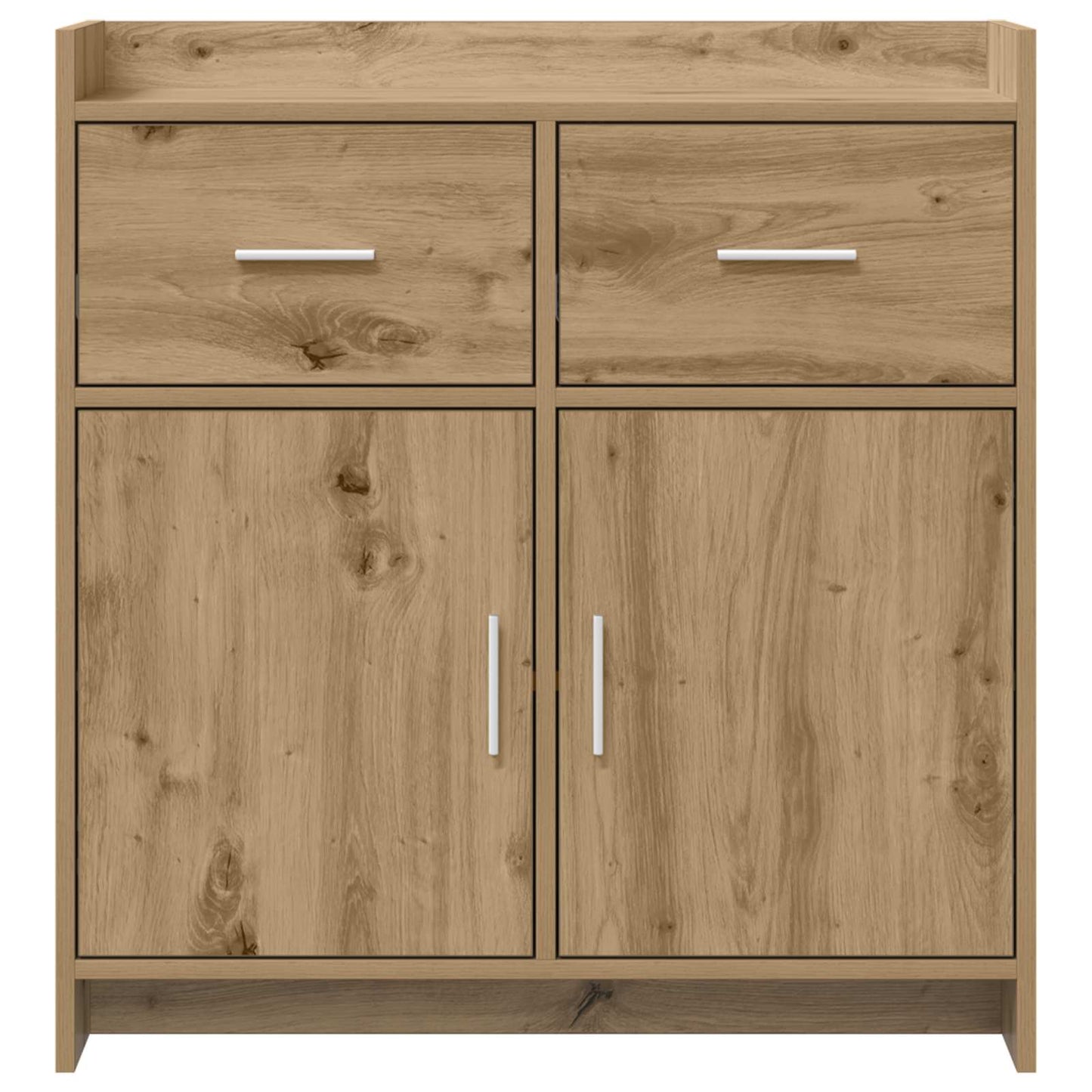 Dressoir Artisanaal eiken 75 x 36 x 80 cm Bewerkt hout