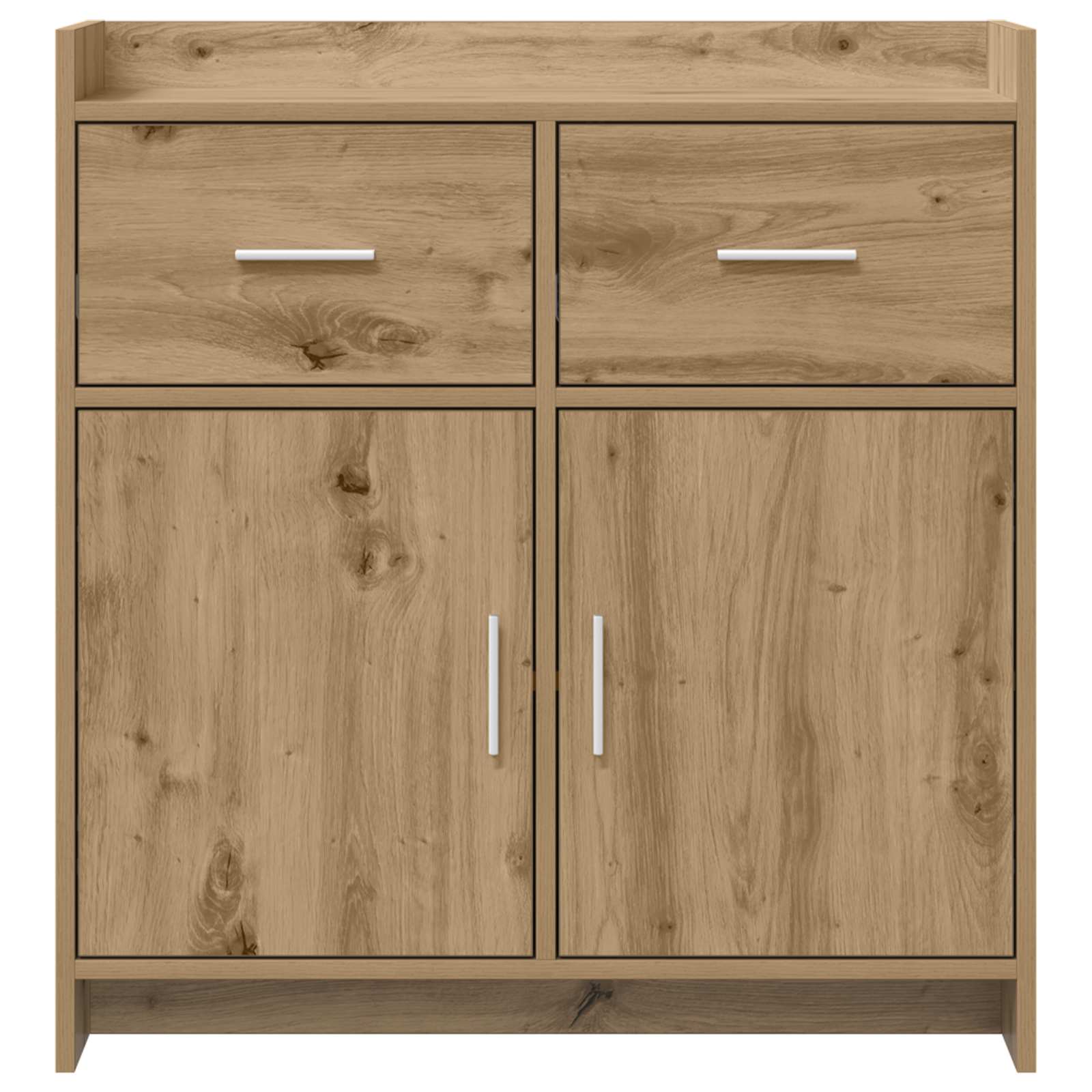 Dressoir Artisanaal eiken 75 x 36 x 80 cm Bewerkt hout