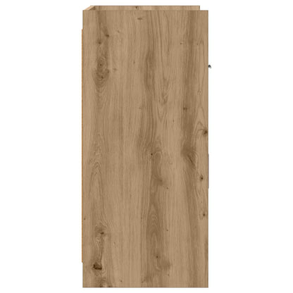 Dressoir Artisanaal eiken 75 x 36 x 80 cm Bewerkt hout