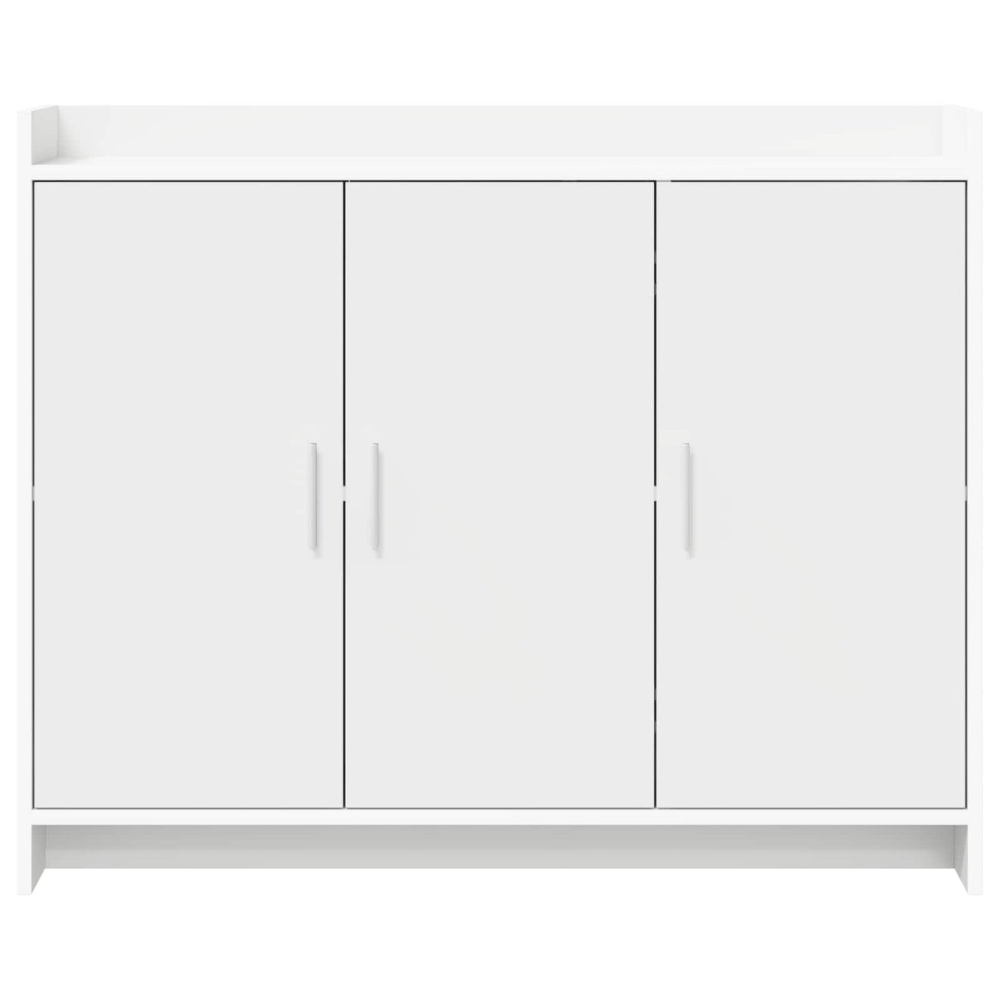 Dressoir Wit 98,5 x 33 x 80 cm Bewerkt hout