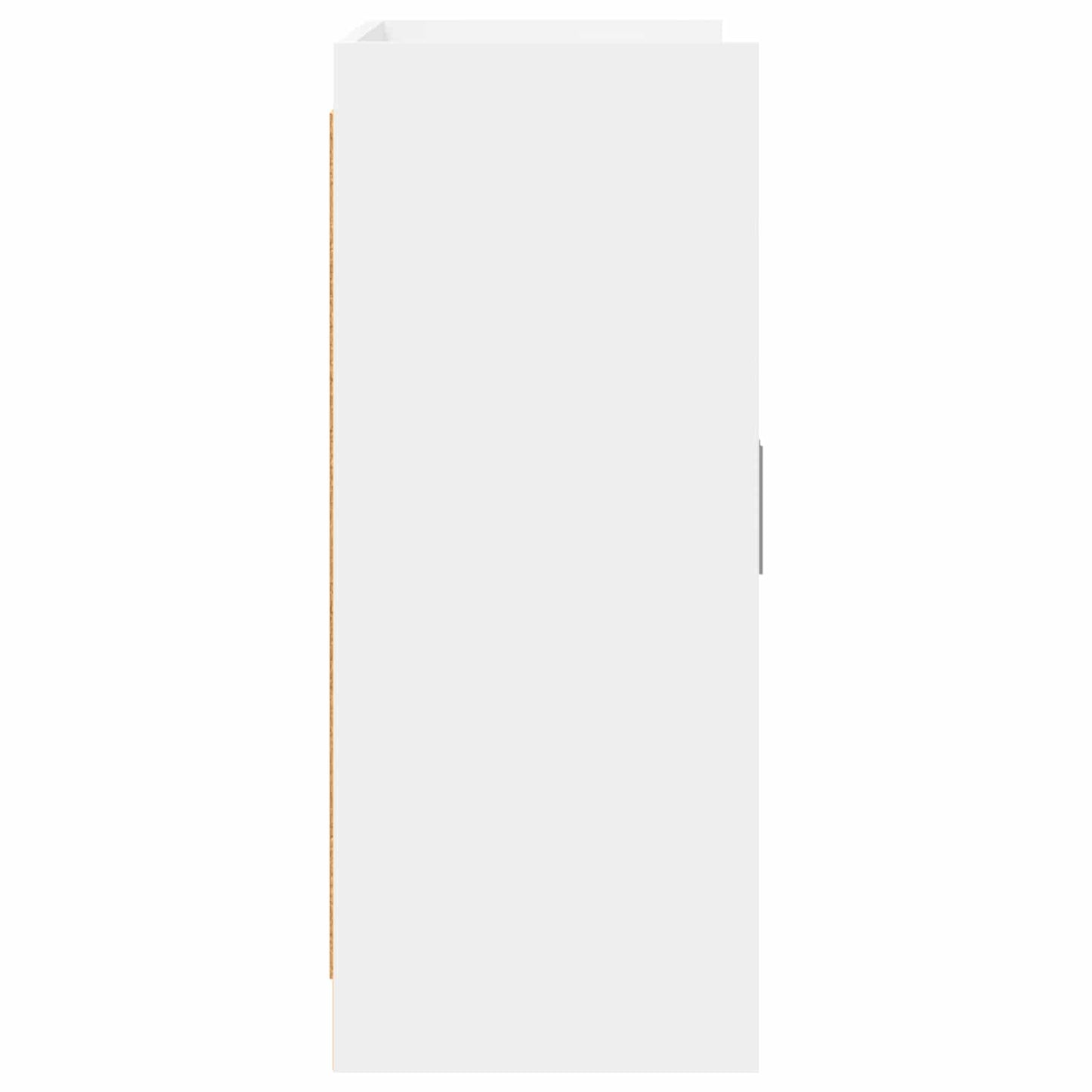 Dressoir Wit 98,5 x 33 x 80 cm Bewerkt hout