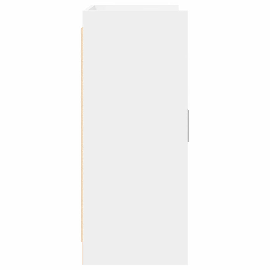 Dressoir Wit 98,5 x 33 x 80 cm Bewerkt hout