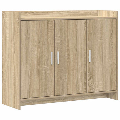 Dressoir Sonoma Eiken 98,5 x 33 x 80 cm Bewerkt hout