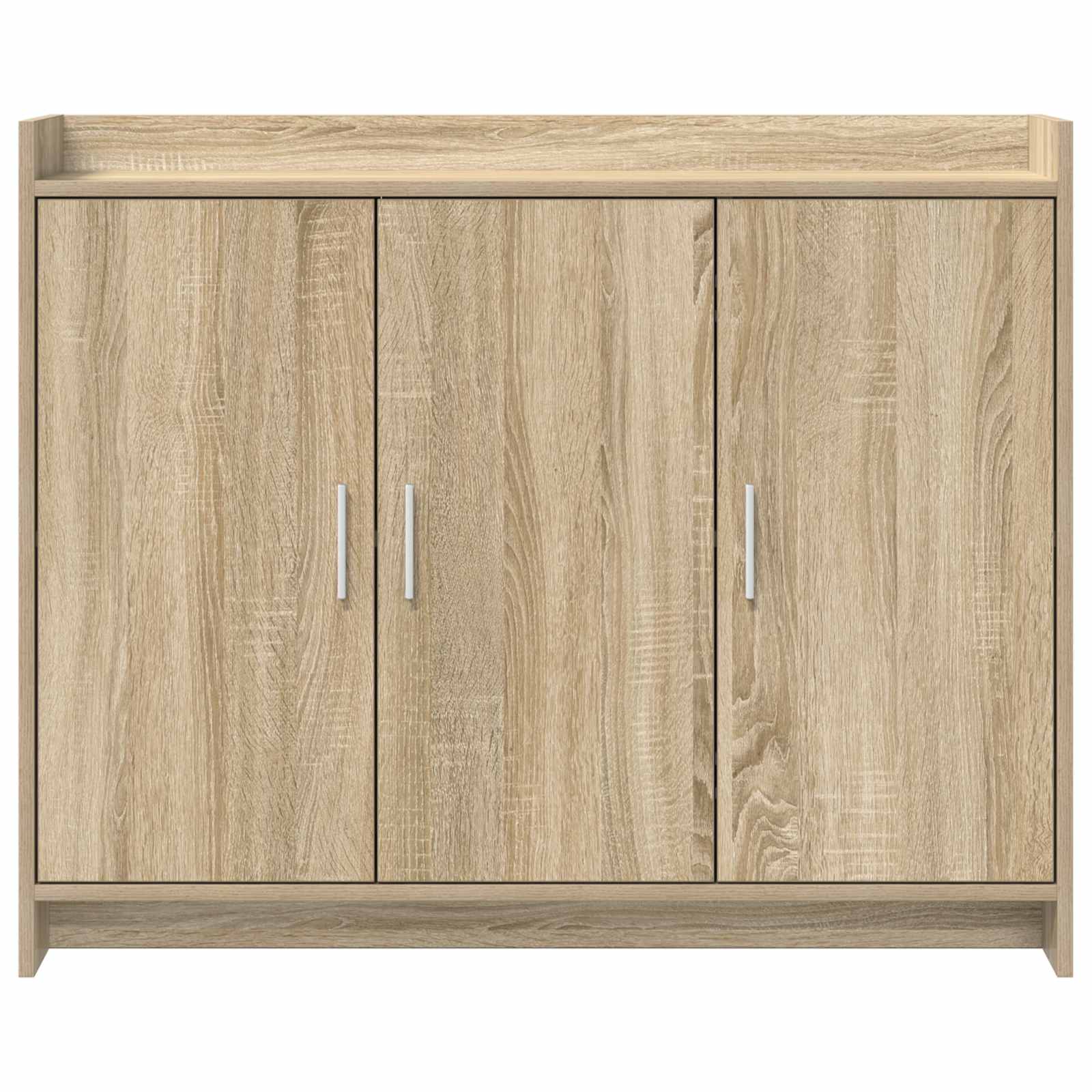 Dressoir Sonoma Eiken 98,5 x 33 x 80 cm Bewerkt hout