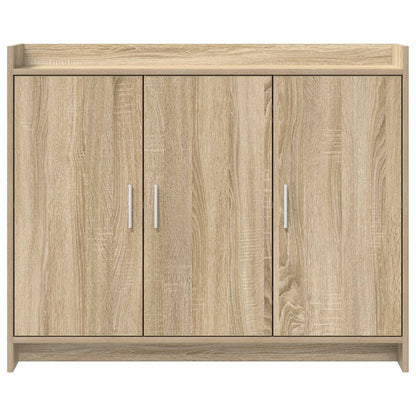 Dressoir Sonoma Eiken 98,5 x 33 x 80 cm Bewerkt hout