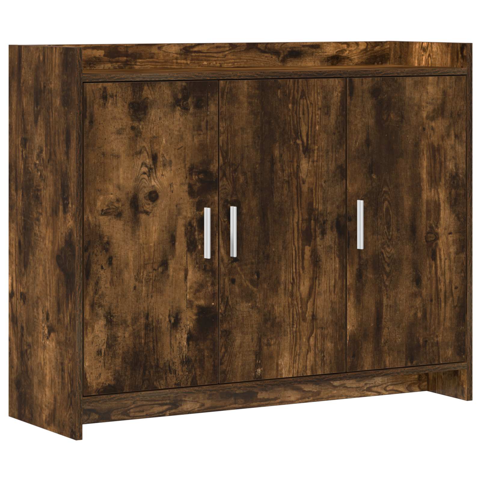 Dressoir Gerookt eiken 98,5 x 33 x 80 cm Bewerkt hout