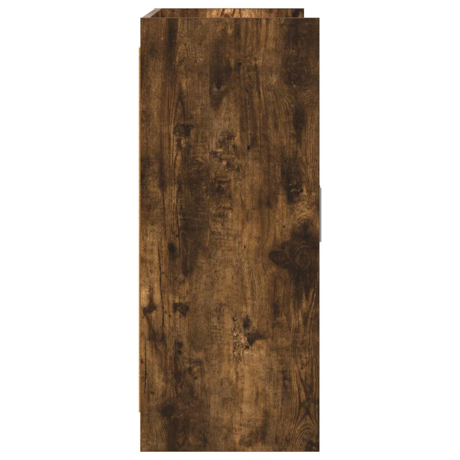Dressoir Gerookt eiken 98,5 x 33 x 80 cm Bewerkt hout