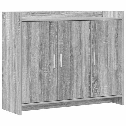 Dressoir Grijs Sonoma 98,5 x 33 x 80 cm Bewerkt hout