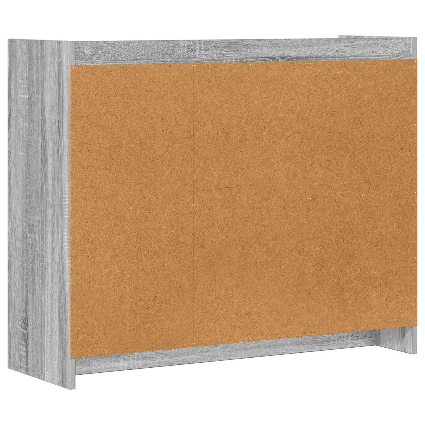 Dressoir Grijs Sonoma 98,5 x 33 x 80 cm Bewerkt hout