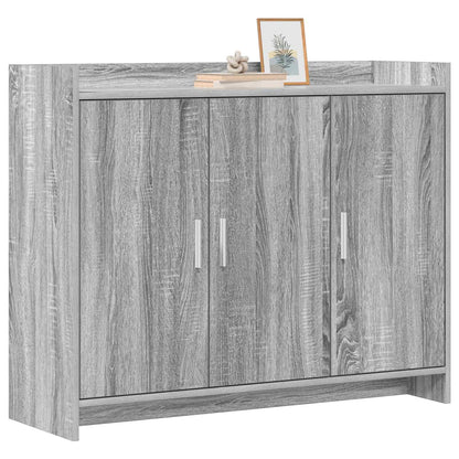 Dressoir Grijs Sonoma 98,5 x 33 x 80 cm Bewerkt hout