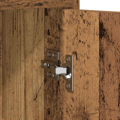 Dressoir Oud hout 98,5 x 33 x 80 cm Bewerkt hout