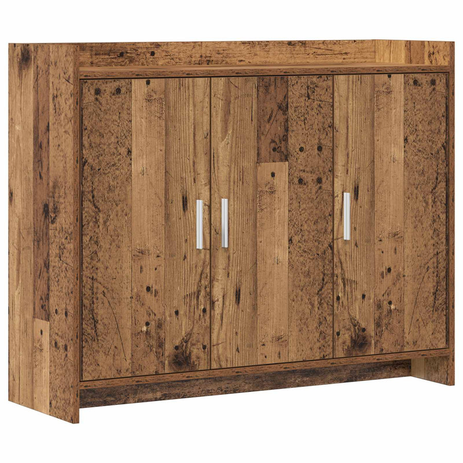 Dressoir Oud hout 98,5 x 33 x 80 cm Bewerkt hout