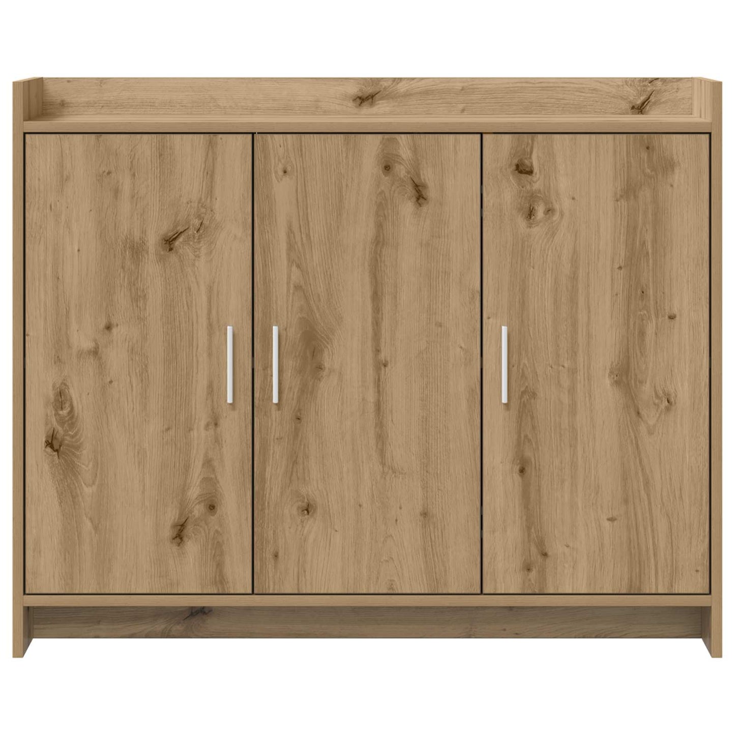 Dressoir Artisanaal eiken 98,5 x 33 x 80 cm Bewerkt hout