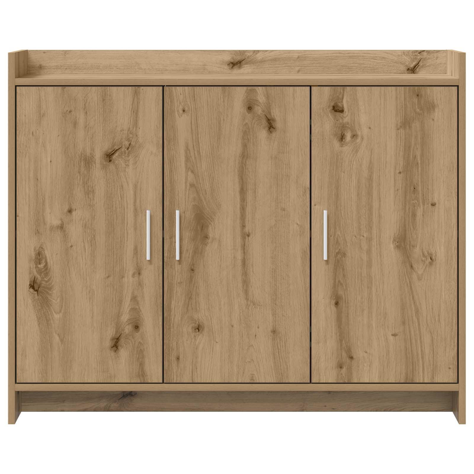 Dressoir Artisanaal eiken 98,5 x 33 x 80 cm Bewerkt hout