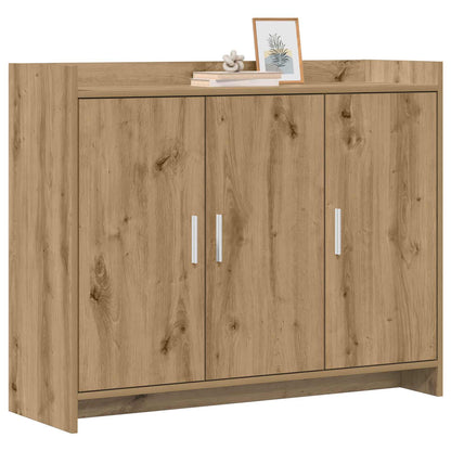 Dressoir Artisanaal eiken 98,5 x 33 x 80 cm Bewerkt hout