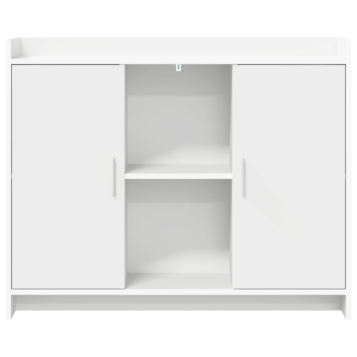 Dressoir Wit 98,5 x 33 x 80 cm Bewerkt hout
