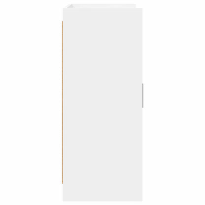 Dressoir Wit 98,5 x 33 x 80 cm Bewerkt hout