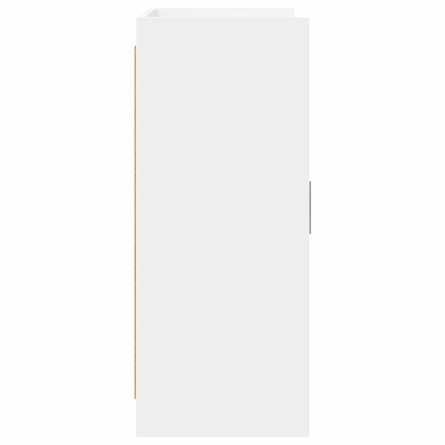Dressoir Wit 98,5 x 33 x 80 cm Bewerkt hout