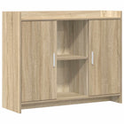 Dressoir 98,5x33x80 cm bruin bewerkt hout
