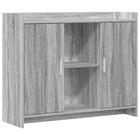 Dressoir 98,5x33x80 cm bewerkt hout