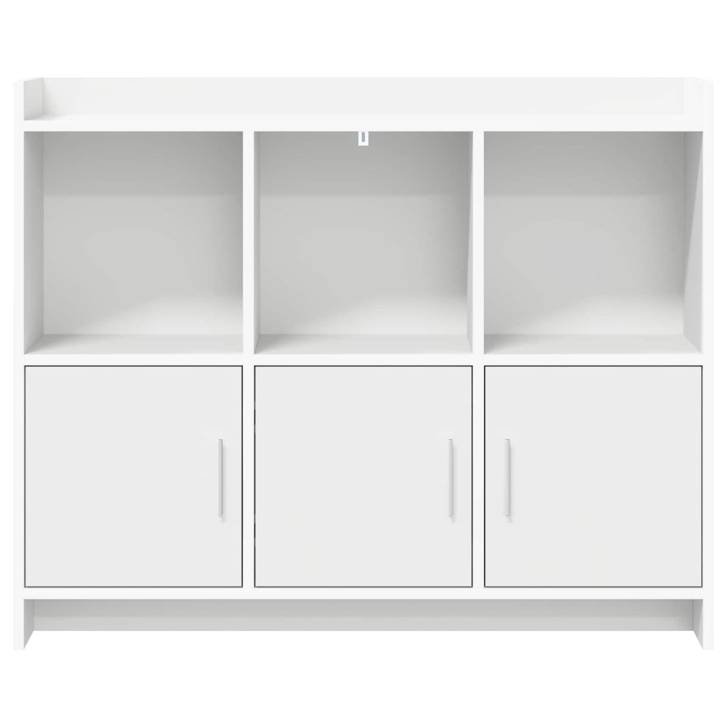 Dressoir Wit 98,5 x 33 x 80 cm Bewerkt hout