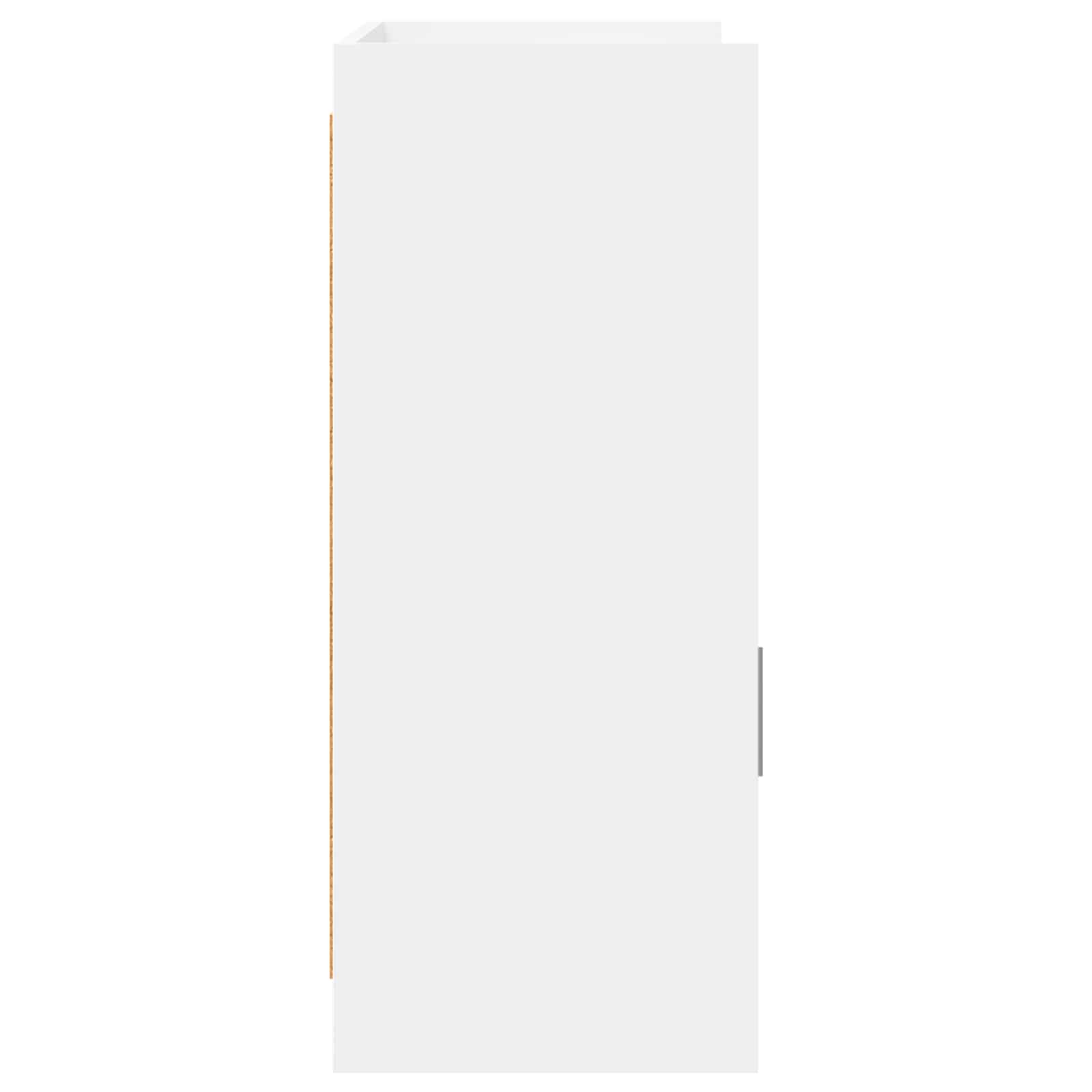 Dressoir Wit 98,5 x 33 x 80 cm Bewerkt hout