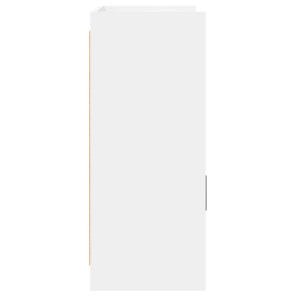 Dressoir Wit 98,5 x 33 x 80 cm Bewerkt hout