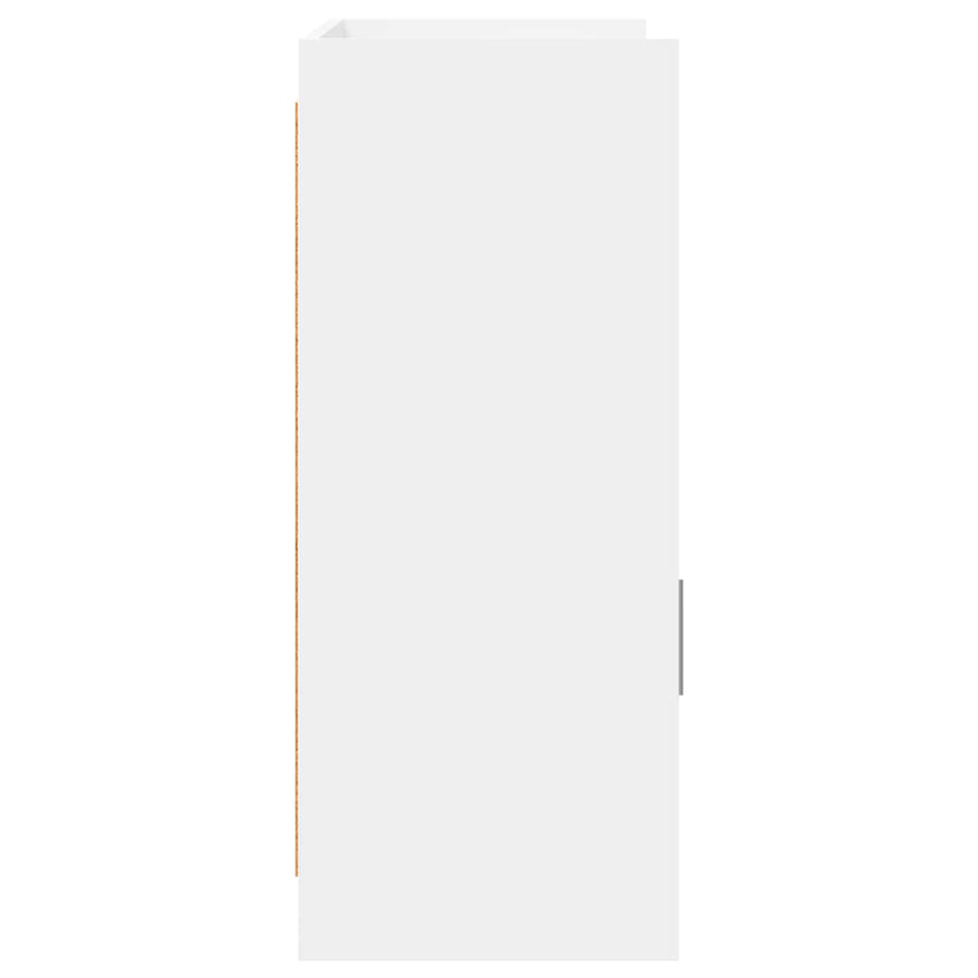 Dressoir Wit 98,5 x 33 x 80 cm Bewerkt hout