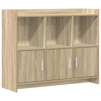 Dressoir Sonoma Eiken 98,5 x 33 x 80 cm Bewerkt hout