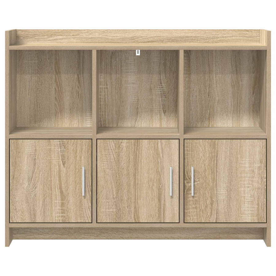 Dressoir Sonoma Eiken 98,5 x 33 x 80 cm Bewerkt hout
