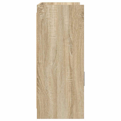 Dressoir Sonoma Eiken 98,5 x 33 x 80 cm Bewerkt hout
