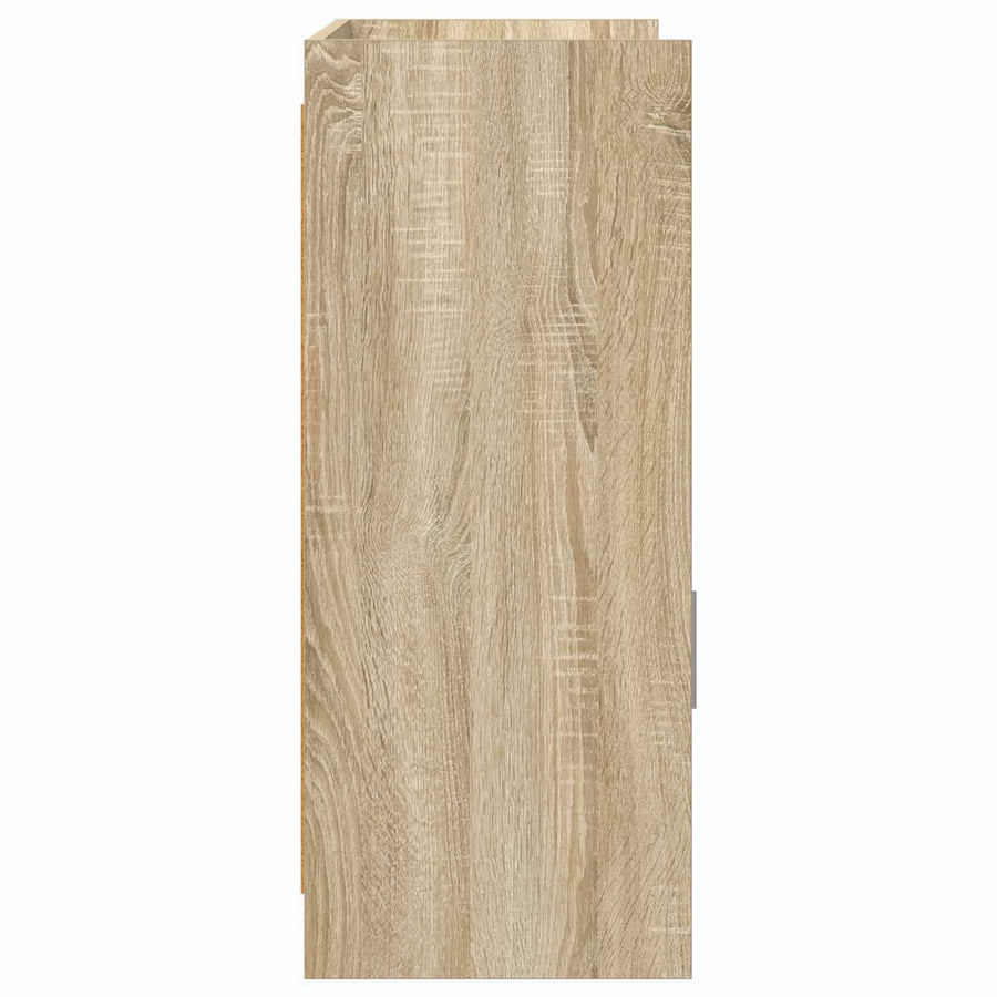 Dressoir Sonoma Eiken 98,5 x 33 x 80 cm Bewerkt hout