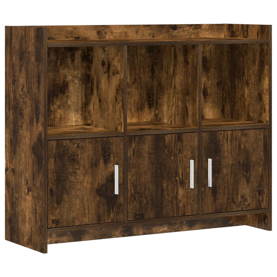 Dressoir Gerookt eiken 98,5 x 33 x 80 cm Bewerkt hout