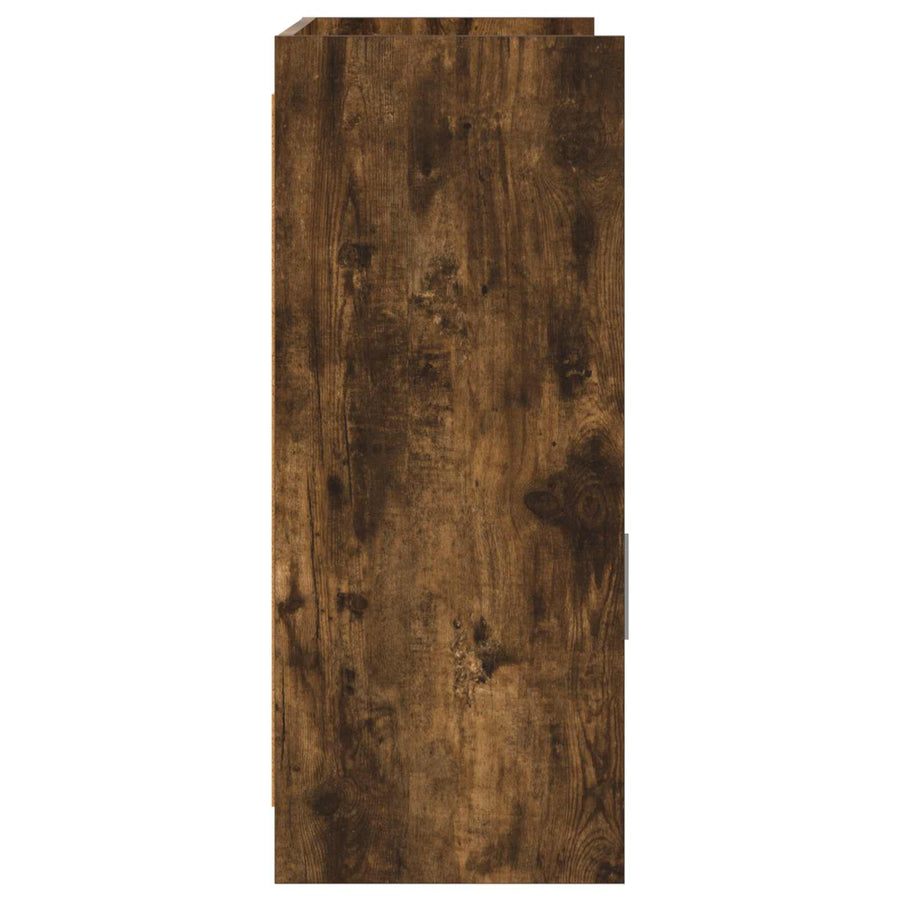 Dressoir Gerookt eiken 98,5 x 33 x 80 cm Bewerkt hout