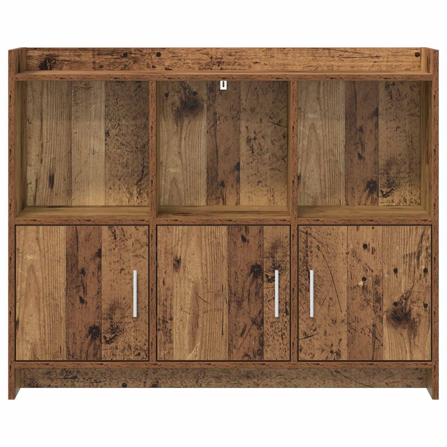 Dressoir Oud hout 98,5 x 33 x 80 cm Bewerkt hout