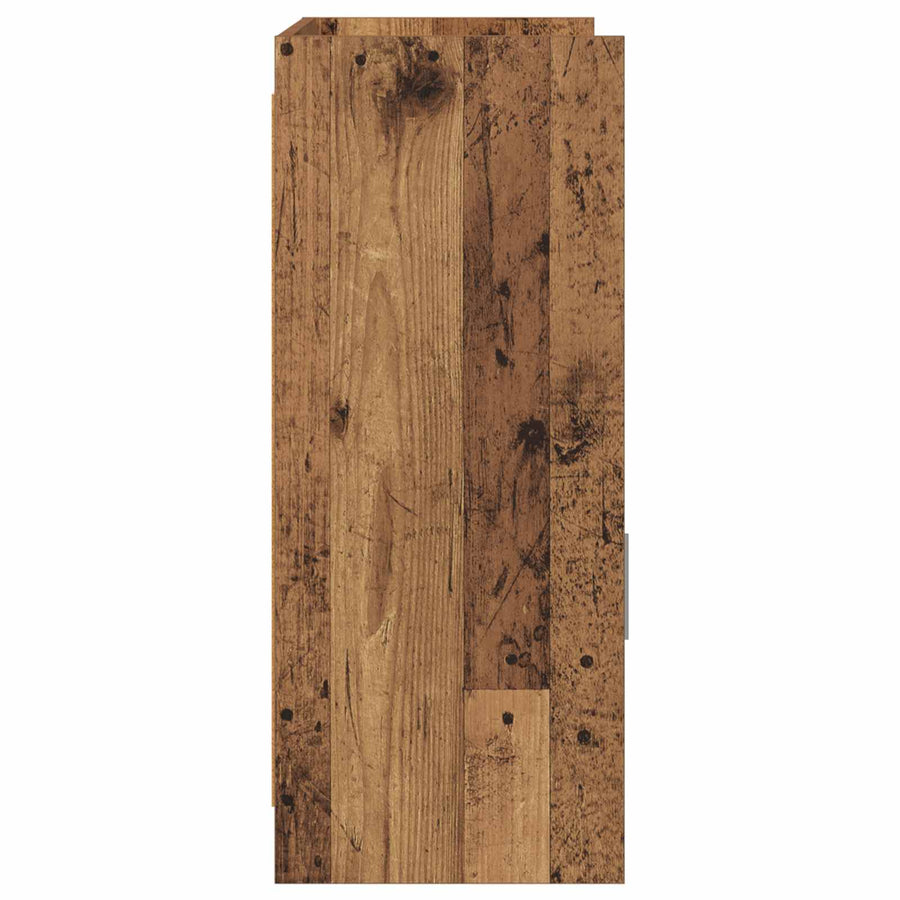 Dressoir Oud hout 98,5 x 33 x 80 cm Bewerkt hout