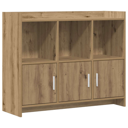 Dressoir Artisanaal eiken 98,5 x 33 x 80 cm Bewerkt hout