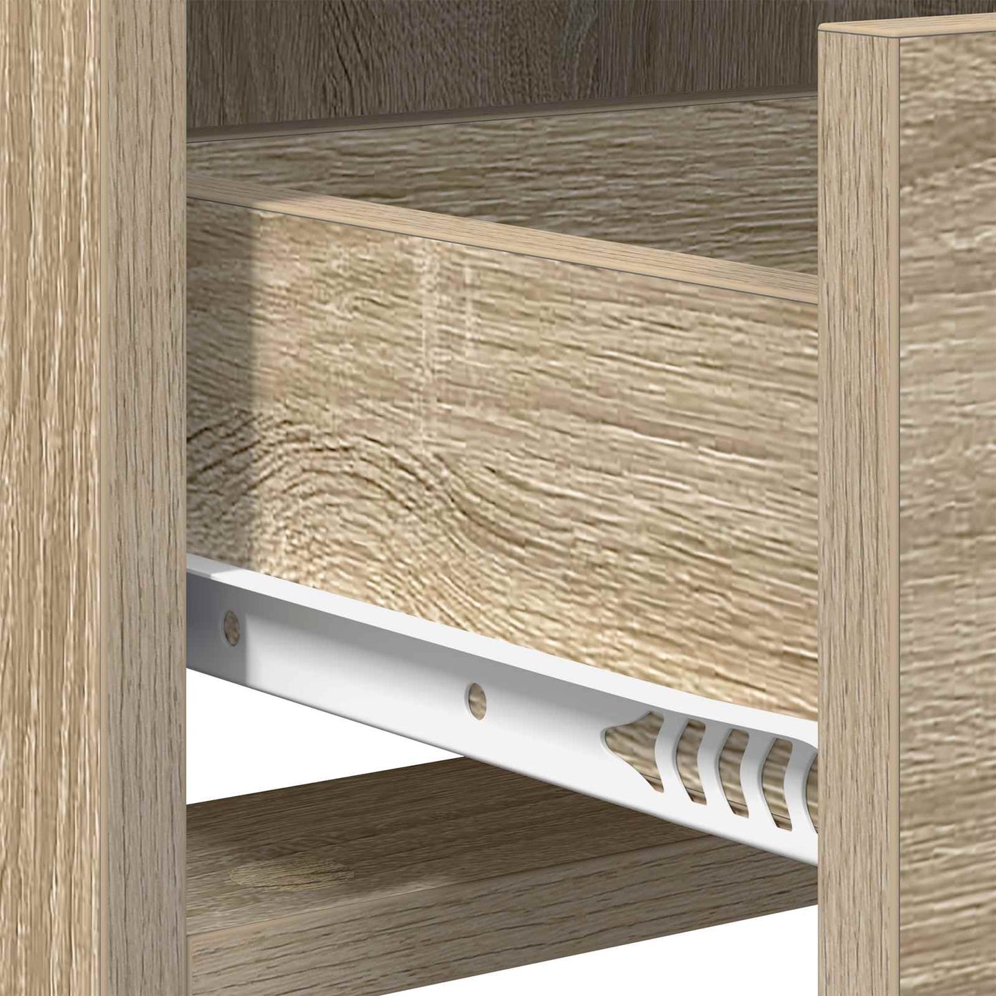 TV-kast 71,5 x 33 x 47 cm Sonoma Eiken Bewerkt hout