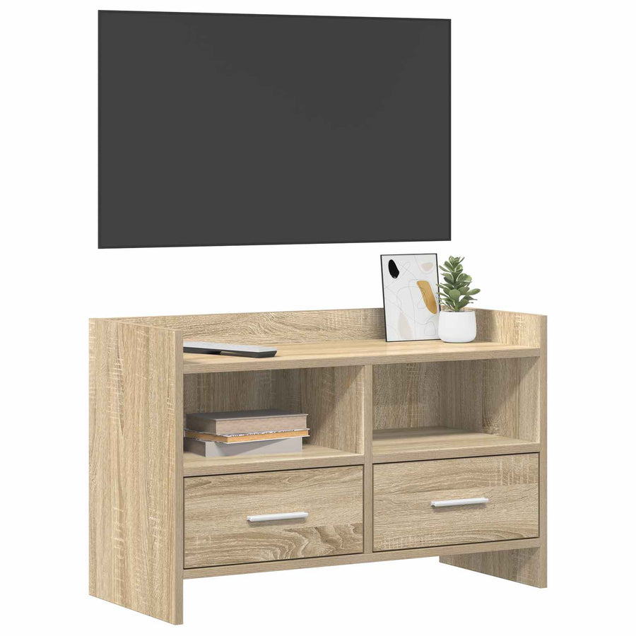 TV-kast 71,5 x 33 x 47 cm Sonoma Eiken Bewerkt hout