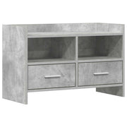 TV-kast 71,5x33x47 cm betongrijs bewerkt hout