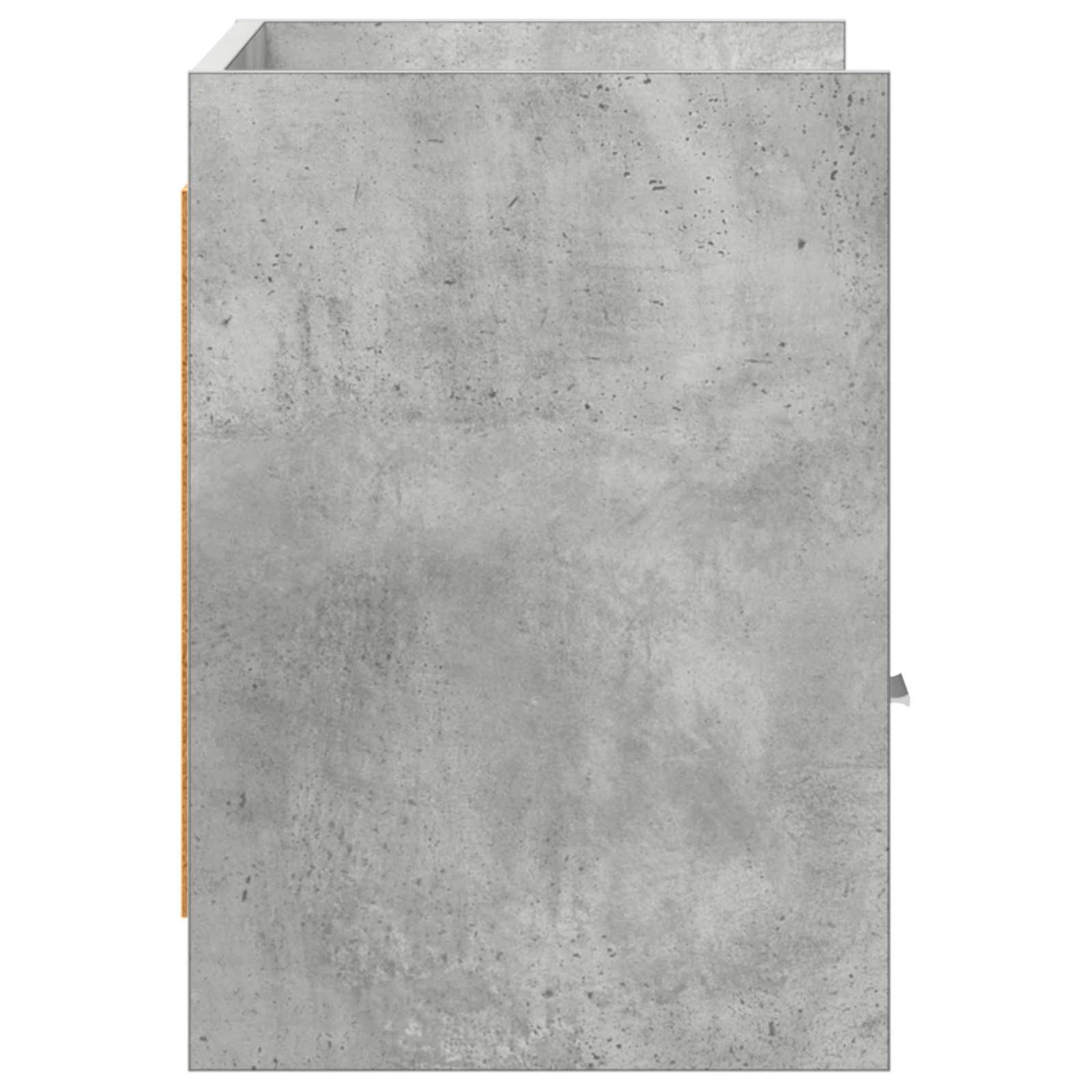TV-kast 71,5 x 33 x 47 cm Betongrijs Bewerkt hout