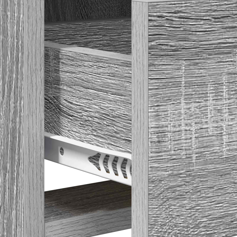 TV-kast 71,5 x 33 x 47 cm Grijs Sonoma Bewerkt hout