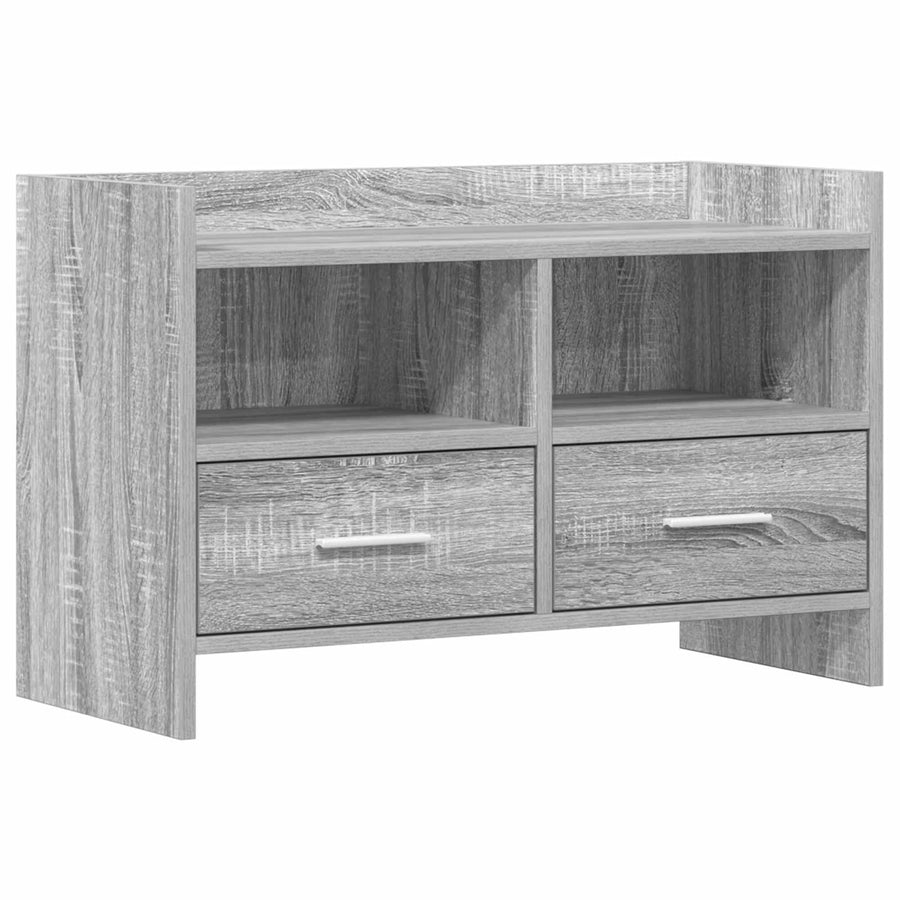TV-kast 71,5 x 33 x 47 cm Grijs Sonoma Bewerkt hout