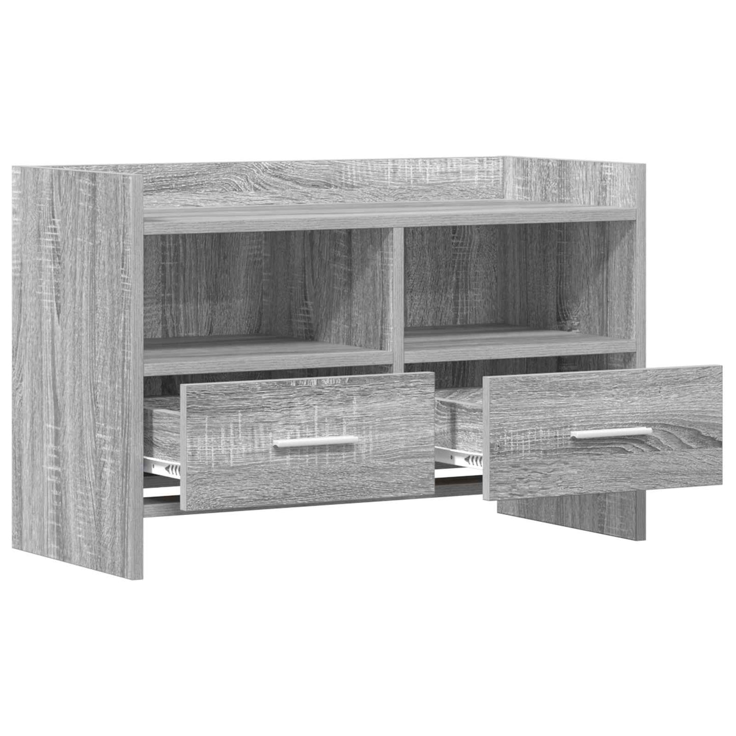 TV-kast 71,5 x 33 x 47 cm Grijs Sonoma Bewerkt hout