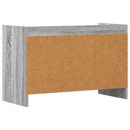 TV-kast 71,5 x 33 x 47 cm Grijs Sonoma Bewerkt hout