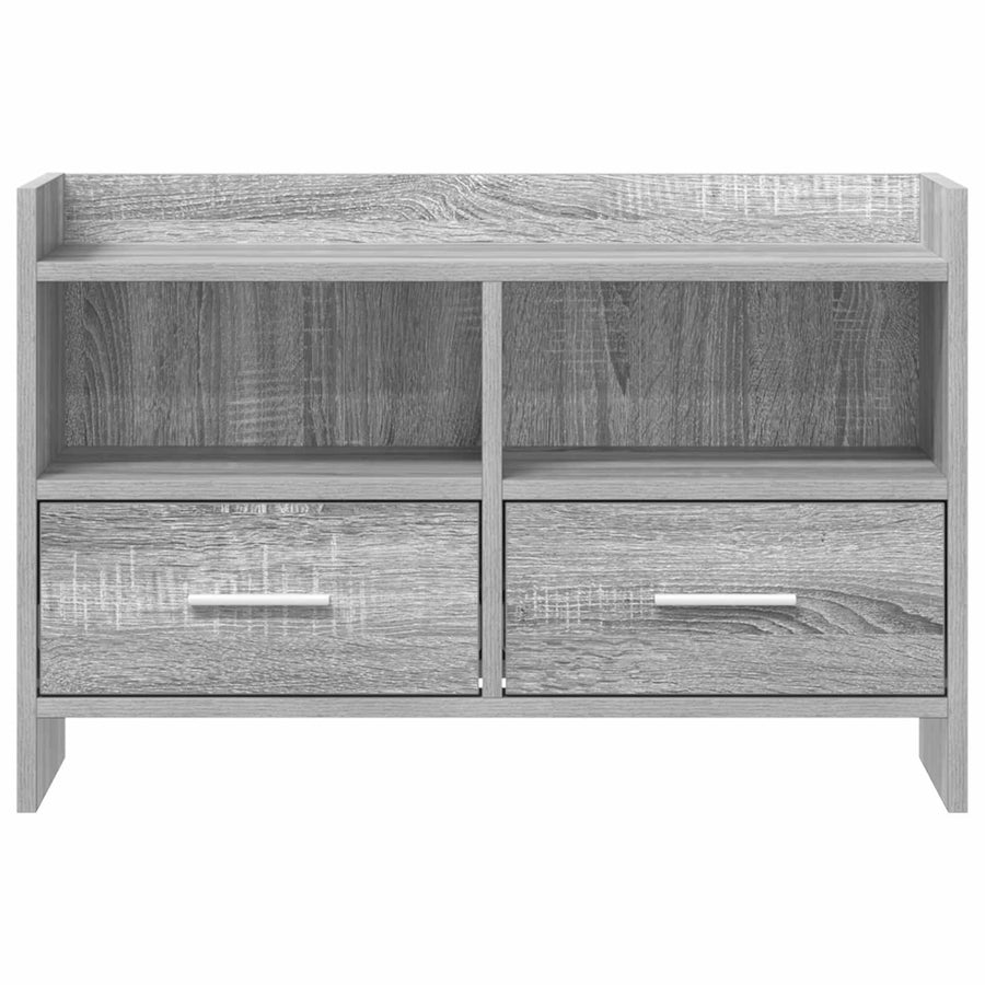TV-kast 71,5 x 33 x 47 cm Grijs Sonoma Bewerkt hout