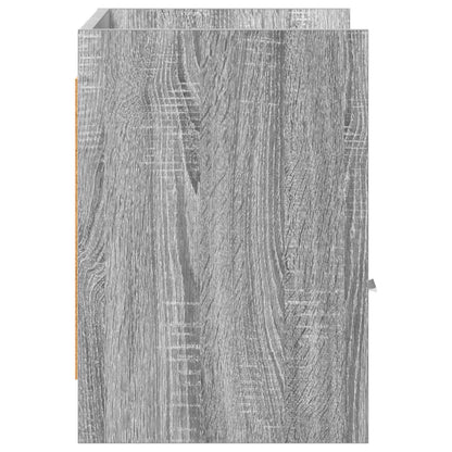 TV-kast 71,5 x 33 x 47 cm Grijs Sonoma Bewerkt hout