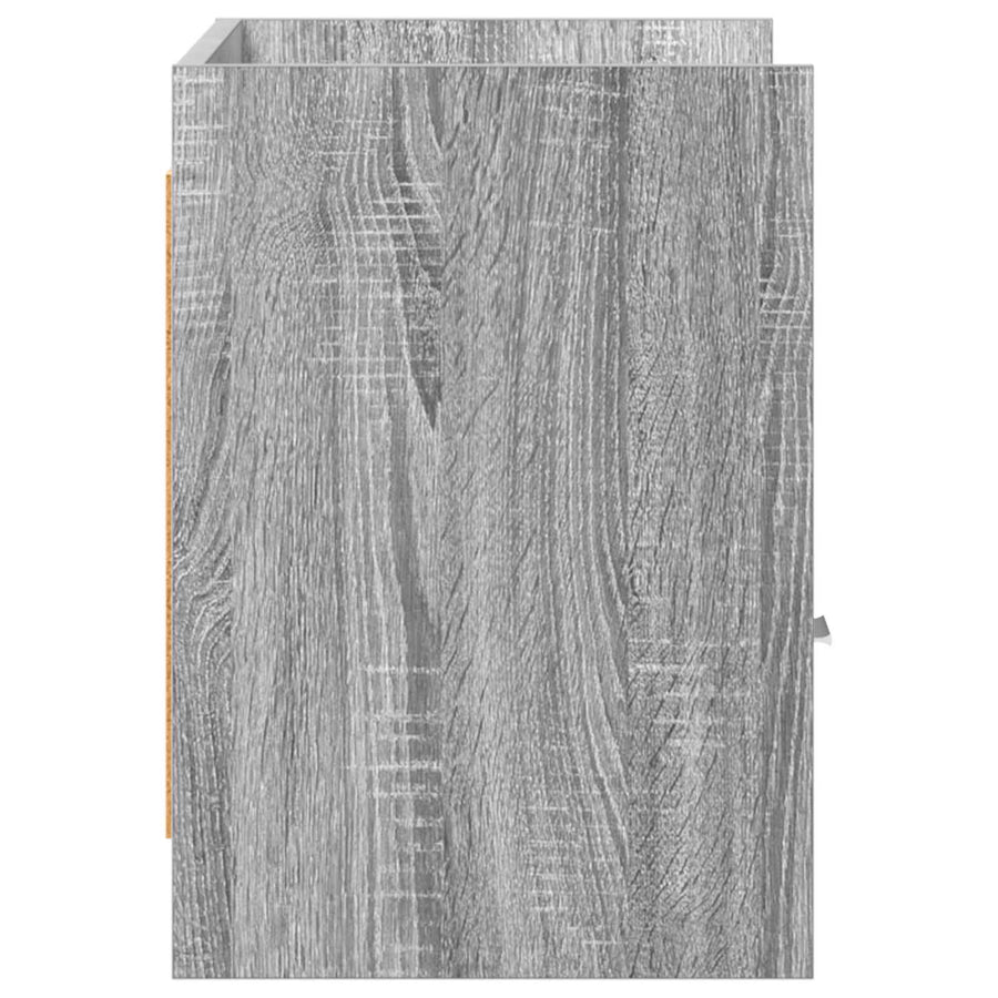 TV-kast 71,5 x 33 x 47 cm Grijs Sonoma Bewerkt hout