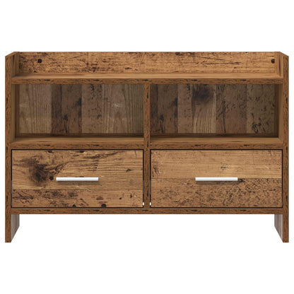 TV-kast 71,5 x 33 x 47 cm Oud hout Bewerkt hout