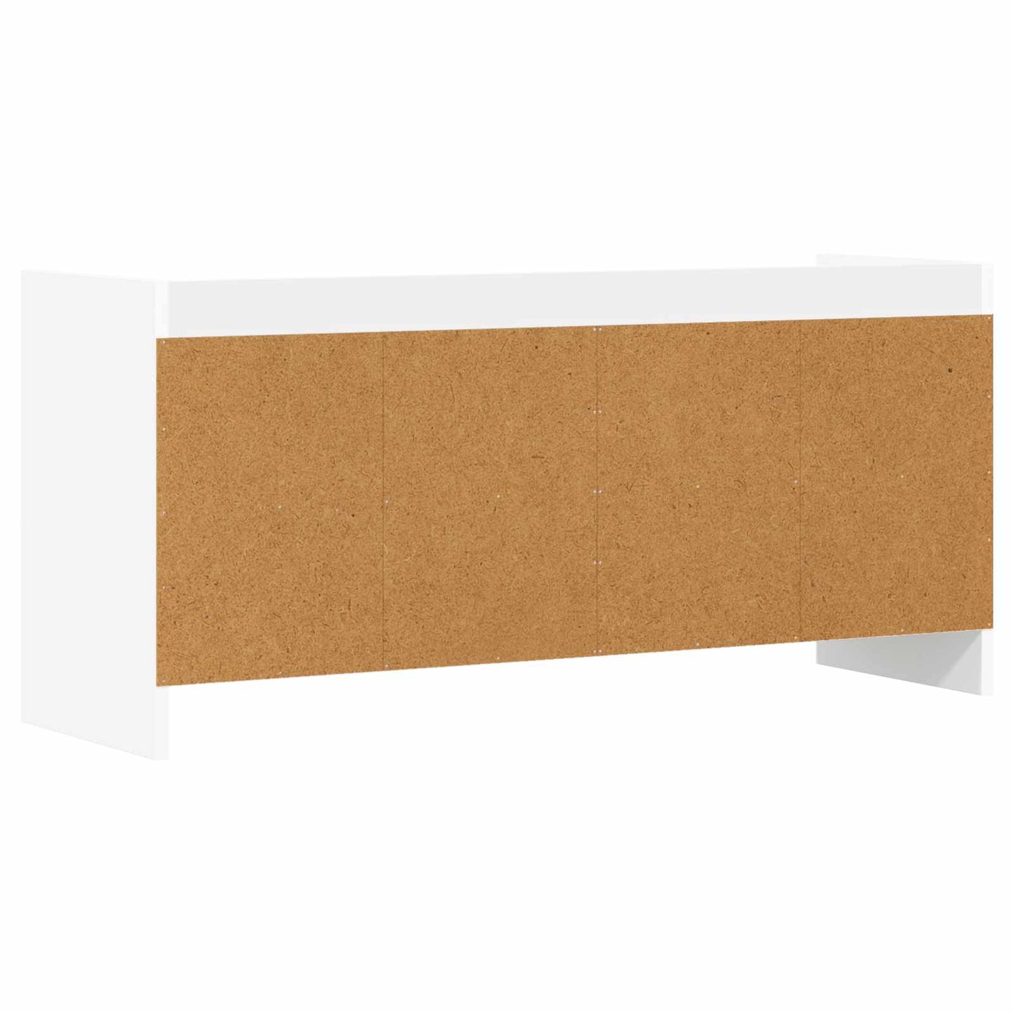 TV-kast 100 x 33 x 47 cm Wit Bewerkt hout